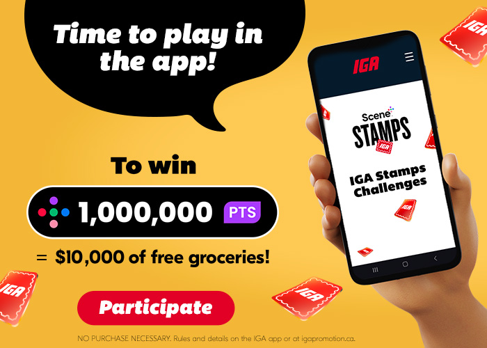 Time to play in the app! - Participate